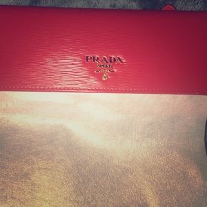 Authentic Prada wallet